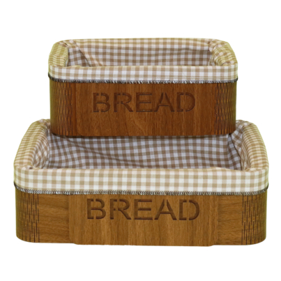 2’li Kumaşlı Ekmek Sepeti